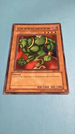 La Jinn the Mystical Genie of the Lamp - SDK-026 1st Edition - YuGiOh-LP - Image 1