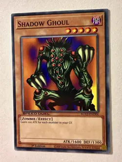 Shadow Ghoul 1st Edition Speed Duel GX: Midterm Paradox #SGX2-END06 Yugioh - Image 1