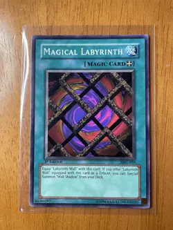 Yugioh TCG Lot of 2: Wall Shadow and Magical Labyrinth 1st Edition - NM - Image 4