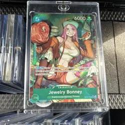 Namco Jewelry Bonney Super Rare Foil OP07-026 One Piece 500 Years 6000 Power - Image 1