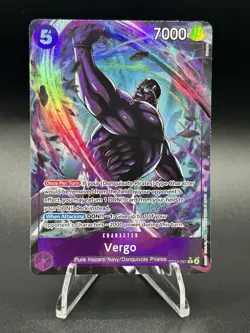 One Piece Vergo (Alternate Art) (OP14-061)The Azure Sea's Seven OP14 - Image 1