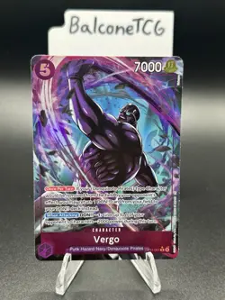 One Piece Vergo (Alternate Art) (OP14-061)The Azure Sea's Seven OP14 - Image 2