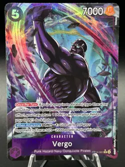 One Piece Vergo (Alternate Art) (OP14-061)The Azure Sea's Seven OP14 - Image 3