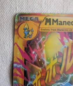 Pokemon M Manectric EX Secret Rare Holo XY Phantom Forces 120/119 HP 210 Card - Image 3