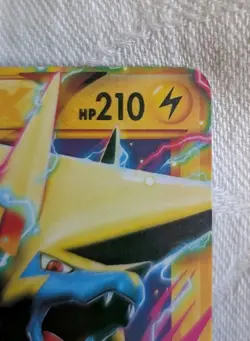 Pokemon M Manectric EX Secret Rare Holo XY Phantom Forces 120/119 HP 210 Card - Image 4