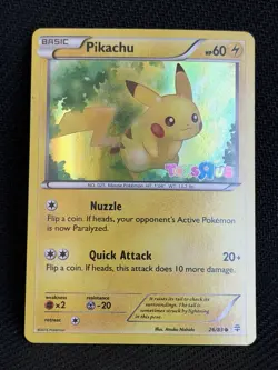 Pikachu - (Toys R Us) 026/083 Miscellaneous Cards & Products Holo - Image 1