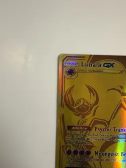 Lunala GX 172/156 Ultra Prism Sun & Moon Secret Rare Pokemon TCG Card LP - Image 4