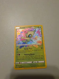 Pokemon TCG Celebi Vivid Voltage 009/185 Rare Card Near Mint - Image 1