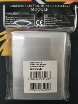 FINAL FANTASY Trading Card Game Cardsleeves: 60 MOOGLE - Image 2