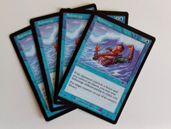 4x Submerge - Nemesis - MTG Playset - NM Unplayed Blue Instant - Image 1