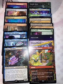 Magic The Gathering TMNT R/M Lot Of 35 - Image 1