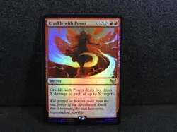 Mtg Crackle with Power Strixhaven School of Mages Foil - Image 1