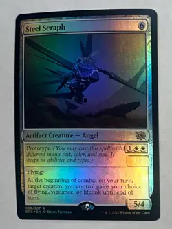 Steel Seraph 038/287 Foil - The Brothers' War MTG MAGIC NEW LP - Image 1