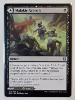 Malakir Rebirth U Zendikar Rising 111 Near Mint - Image 1