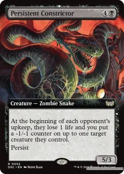 Persistent Constrictor (Extended Art) [DSC - 52] - NM [Normal] TCG MTG - Image 1