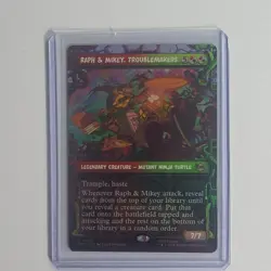 Magic: The Gathering Raph & Mikey Troublemakers Foil TMNT 2026 - Image 1