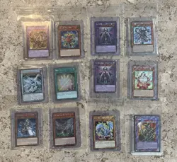 Yu-Gi-Oh Quarter Century Stampede Platinum Secret Rare Listed Lot Of 12 - Image 1