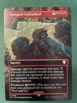 2023 MTG Isengard Unleashed (Borderless) [The Lord of the Rings - Image 1
