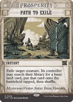 Path to Exile - Breaking News OTP - Rare - MTG Magic Pack fresh - Image 1
