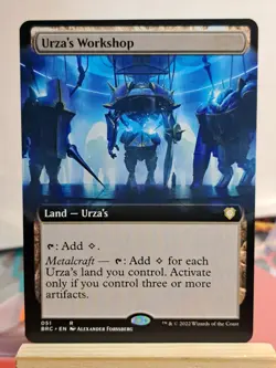 Urza's Workshop (Extended Art) Commander: the Brothers' War Regular - Image 1