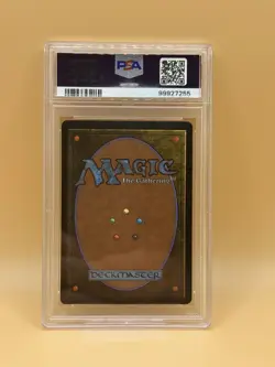 Black Vise MTG Beta Limited Edition (1993) PSA 6 EX-MT – Magic the Gathering - Image 4