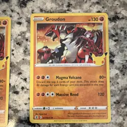 Pokemon TCG 25th Anniversary Groudon Kyogre English Card Lot 4 Cards - Image 3