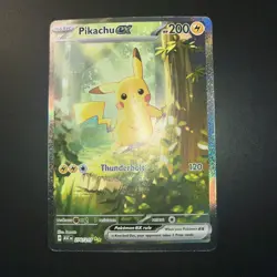 Ascended Heroes Forest Pikachu Ex #276/217 NM SIR Pokemon Card - Image 1