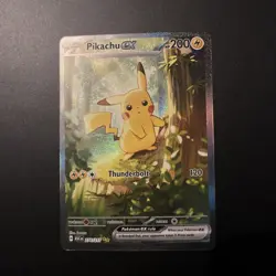 Ascended Heroes Forest Pikachu Ex #276/217 NM SIR Pokemon Card - Image 2