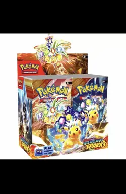 Pokemon Surging Sparks Booster Box Case Sealed - Image 1