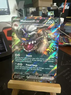 Pokemon Mabosstiff ex 086 Sv: Scarlet & Violet Black Star Promo Holo - Image 1