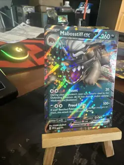 Pokemon Mabosstiff ex 086 Sv: Scarlet & Violet Black Star Promo Holo - Image 2