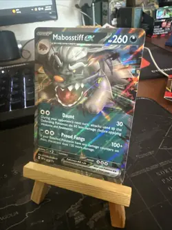 Pokemon Mabosstiff ex 086 Sv: Scarlet & Violet Black Star Promo Holo - Image 3