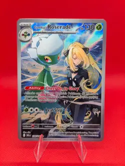 CYNTHIA'S ROSERADE 184/182 DESTINED RIVALS POKEMON NM/M - Image 1