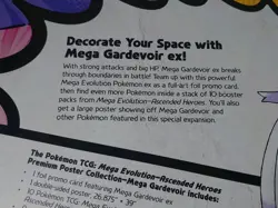 Pokemon TCG Ascended Heroes Mega Gardevoir Premium Poster Collection Sealed - Image 4