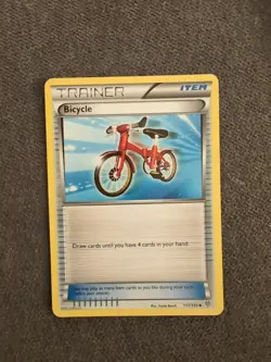 Pokemon TCG Bicycle 117/135 - Plasma Storm - LP - Image 1