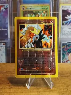 Pokemon Entei Promo Reverse Holo 34/53 Wotc Promo 80HP Protective Flame - Image 1
