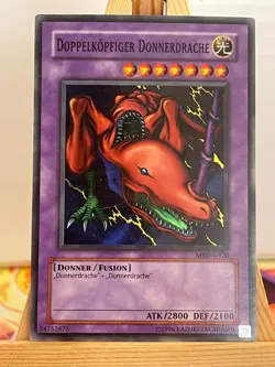 Doppelkopfiger Donnerdrache MRD-G120 Super Rare Deutsch NM YUGIOH - Image 1
