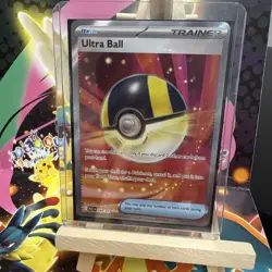 Pokemon TCG Ultra Ball Full Art Trainer 264/217 Ascended Heroes NM - Image 1