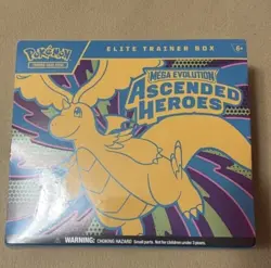 Pokemon Mega Evolution Ascended Heroes ETB New Unopened Factory Sealed - Image 1
