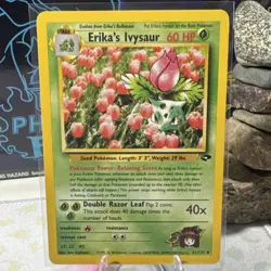 Erika's Ivysaur 41/132 Gym Challenge Uncommon Regular 60 HP Stage 1 Pokemon TCG - Image 1