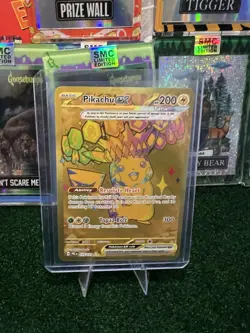 Pokemon Pikachu Ex Sv: Prismatic Evolutions 179/131 Hyper Rare SMC Holo 200 HP - Image 1