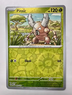 Pinsir 003/131 Prismatic Evolutions Reverse Holo Pokemon - Image 1