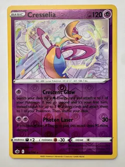 Cresselia 064/198 - SWSH06: Chilling Reign Reverse Holo Pokemon - Image 1