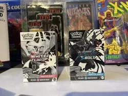 Pokemon TCG Scarlet & Violet White Flare & Black Bolt Booster Bundle (6 Packs*) - Image 1