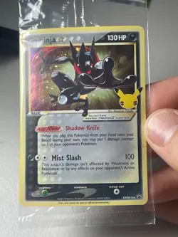 Greninja Gold Star Sealed SWSH144 Pokemon TCG Promo Mint - Image 1