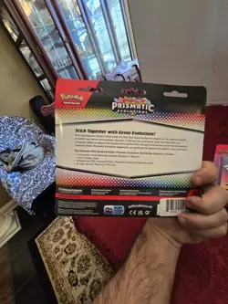 Pokemon Tcg: Prismatic Evolutions Tech Sticker Collection- Leafeon- New Sealed - Image 2