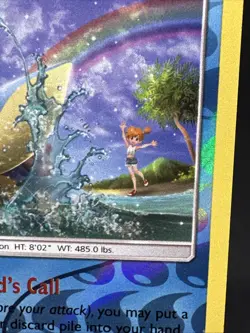 Pokemon TCG Lapras 36/236 Sun & Moon Unified Minds Reverse Holo Misty Trainer - Image 5