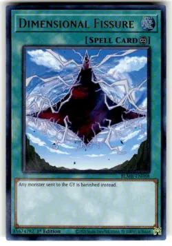 Yugioh Dimensional Fissure BLMR-EN088 Ultra Rare 1st Ed NM - Image 1
