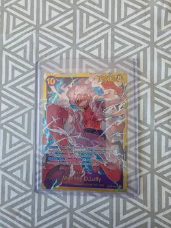 OP05-119 Monkey D. Luffy Secret Rare One Piece TCG English SEC - Image 1