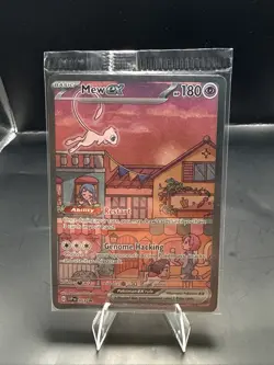 Pokemon Mew EX TCG Black Star Promo Card SVP053 UPC 151 Sealed NM Condition - Image 2